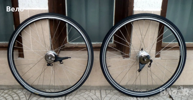 Комплект капли 28 цола ГАЗЕЛЕ! Нексус 7 с ролерни спирачки! С гумите!