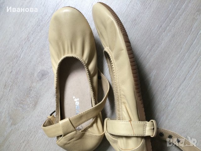 Чисто нови балеринки - естественна кожа., снимка 3 - Дамски ежедневни обувки - 37122179
