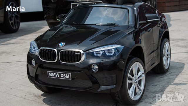 Акумулаторен джип BMW X6М с меки гуми, снимка 3 - Детски велосипеди, триколки и коли - 26943776