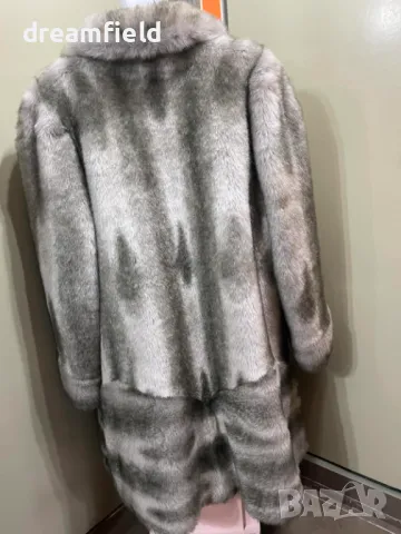 Палто еко косъм, снимка 5 - Палта, манта - 50316983