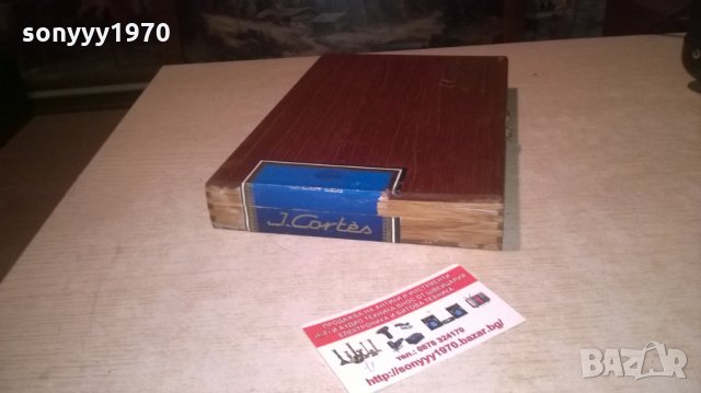 J.CORTES-HIGH CLAS CIGARS-ретро колекция-кутия за пури-внос франция, снимка 12 - Колекции - 27737929