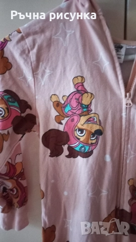 Пижама с качулка на тема кученце Скай , снимка 3 - Детски пижами - 52408655