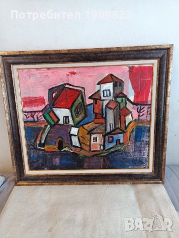 Маслена картина, снимка 4 - Картини - 43143620