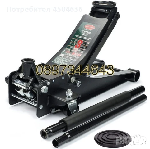 Крик хидравличен 3тона нископрофилен ROCKFORCE, снимка 2 - Други инструменти - 50959696