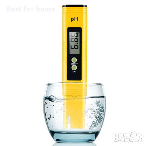 Цифров PH тестер 0.01 PH метър с висока точност за вода, 0-14 PH измервателен диапазон , снимка 1 - Други стоки за дома - 40445607