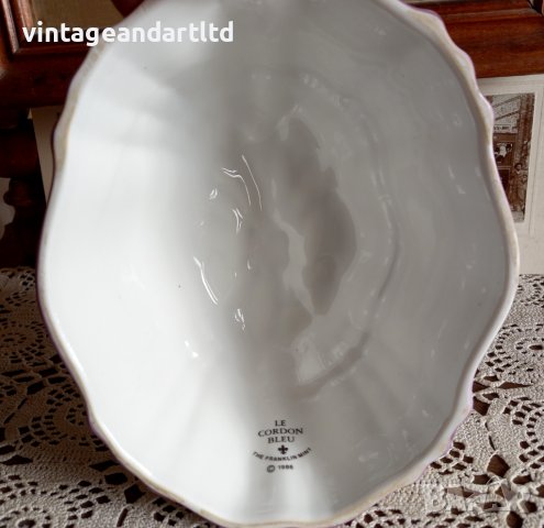 Колекционерски порцелан Le Cordon Bleu, отлично състояние, снимка 4 - Антикварни и старинни предмети - 38339122