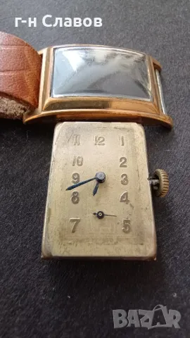 Art deco - Gold plated 20 мик. около 1930 година!, снимка 6 - Мъжки - 47518339