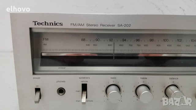 Ресивър Technics SA-202, снимка 5 - Ресийвъри, усилватели, смесителни пултове - 28842420