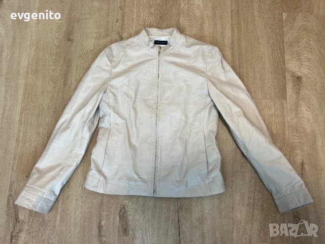 Massimo Dutti Дамско Кожено Яке Естествена Кожа, снимка 1