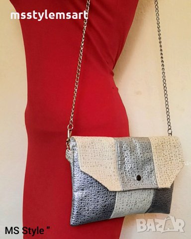 #Дамска #чанта #клъч! Ръчна изработка!, снимка 3 - Чанти - 33657740