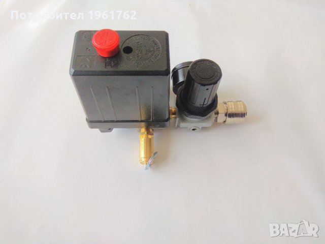 К-т. Пресостат за компресор монофазен комплект с регулатор, снимка 3 - Компресори - 33018108
