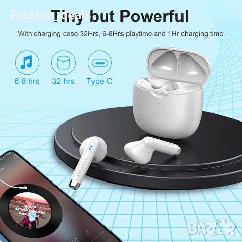 Нови безжични Bluetooth слушалки earbuds Микрофон Бързо зареждане, снимка 6 - Bluetooth слушалки - 36855824