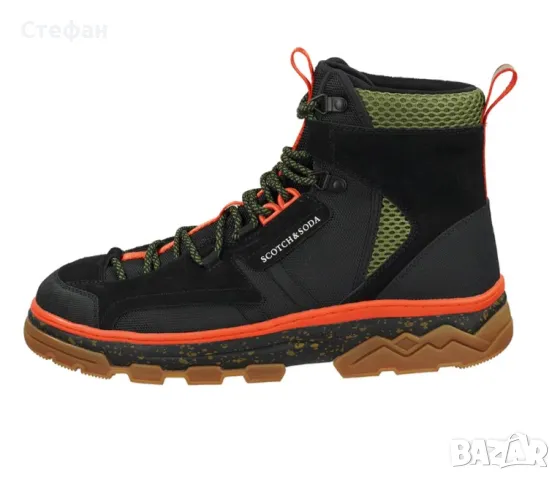 Боти Scotch & Soda от текстил и велур 43-44, снимка 1