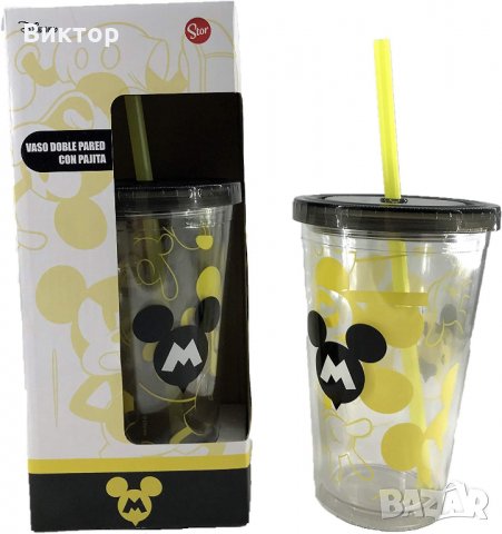 Disney Mickey Mouse оригинална голяма термо чаша.