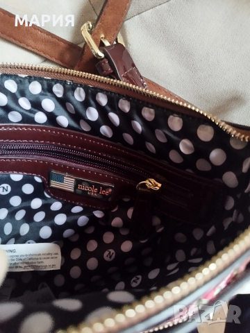 НОВА Nicole lee чанта, снимка 6 - Чанти - 52348466