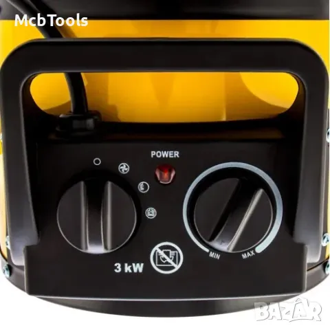 Калорифер с керамичен нагревател 3kW, снимка 5 - Отоплителни печки - 48374385