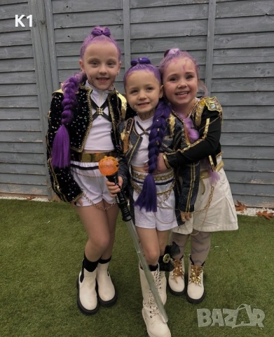 Детски костюм на Руми K-POP Demon hunters, Rumi costum Ловци на Демони от 3 части, снимка 8 - Кукли - 53208553