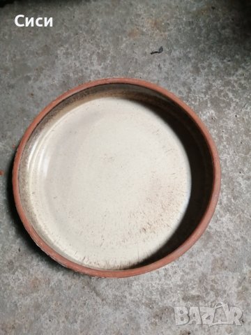 Глинени чинийки и саксия, снимка 3 - Стайни растения - 37723474