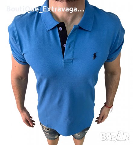 Мъжка тениска Ralph Lauren Polo Blue !!!, снимка 1 - Тениски - 40059405
