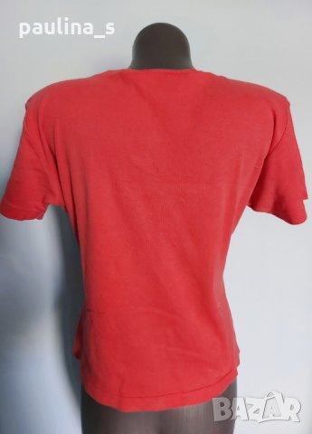Блуза тип тениска / хипоалергична / екзотичен цвят / "Walls"® / голям размер , снимка 5 - Тениски - 32627984