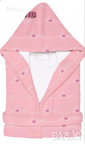 Халат за момиче , снимка 2 - Хавлии и халати - 32214811