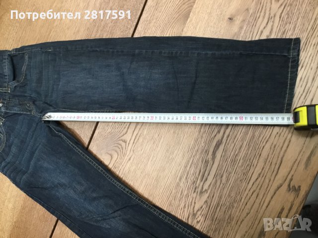 Детски оригинални дънки Levi Strauss, модел 505, размер 10, снимка 2 - Детски панталони и дънки - 43316974