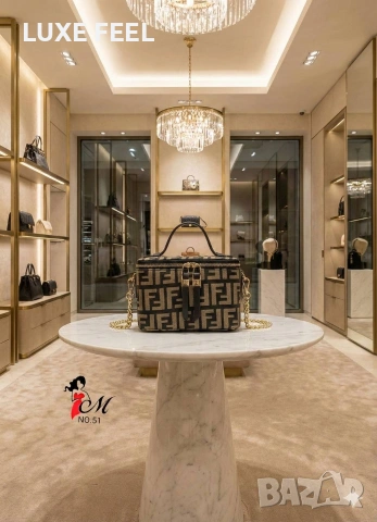 FENDI⚜️Дамски Чанти , снимка 3 - Чанти - 53179355