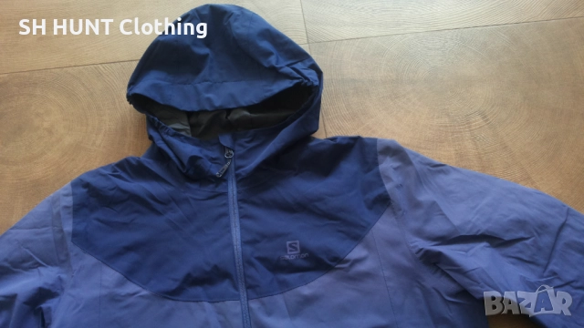 SALOMON Advanced Skin Dry Jacket Размер M-L тънко яке водонепромокаемо 36-58, снимка 4 - Якета - 52158832