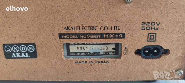 Дек AKAI HX-1, снимка 6 - Декове - 52152078