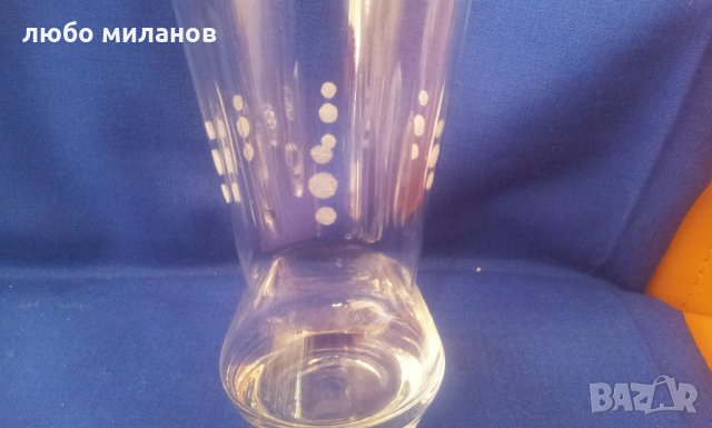 Ретро чаши за безалкохолно, вода, ръчна гравюра 6 бр комплект, снимка 5 - Антикварни и старинни предмети - 35486896