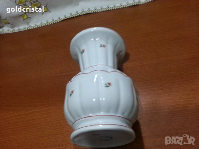 Стар български порцелан ваза , снимка 7 - Антикварни и старинни предмети - 42867915