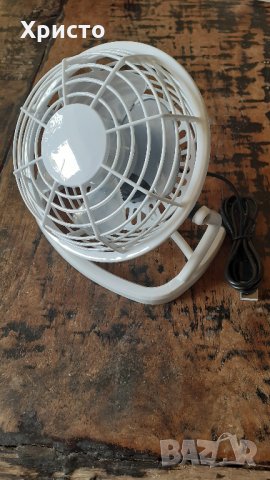 вентилатор настолен USB, тих и качествен, супер цена, снимка 4 - Вентилатори - 30849942