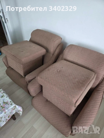 Холова гарнитура , снимка 3 - Дивани и мека мебел - 52682567