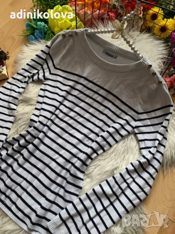 Блуза на райета, снимка 2 - Блузи с дълъг ръкав и пуловери - 39526562