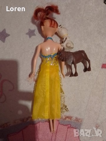 Кукла Ана от леденото кралство , снимка 4 - Кукли - 42051130