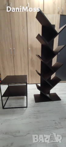 Красива библиотека и модулен шкаф за книги , снимка 4 - Шкафове - 53481009