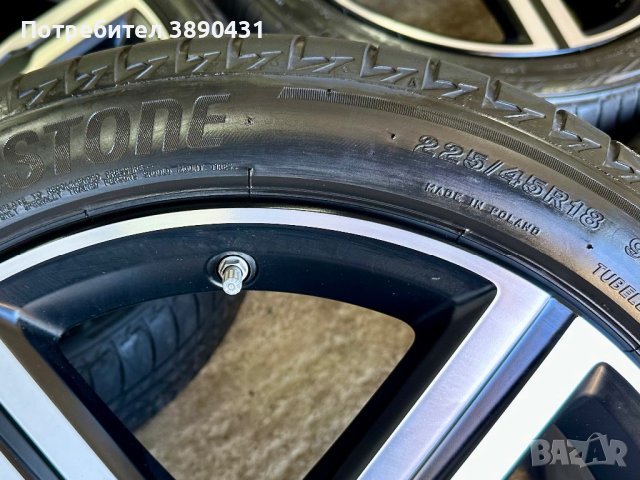 Джанти с гуми 18ц от Mercedes CLA  C118 20г, снимка 5 - Гуми и джанти - 43043650