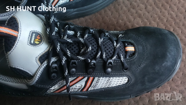 ARBESKO Leather Work Safety Shoes размер EUR 46 работни обувки естествена кожа с бомбе WS1-33, снимка 10 - Други - 51991928