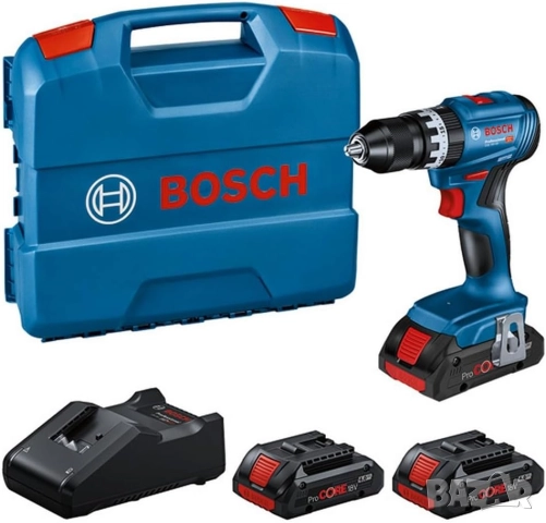Нов Ударен винтоверт Bosch Professional 18V/3 ProCore Батерии 4ah
