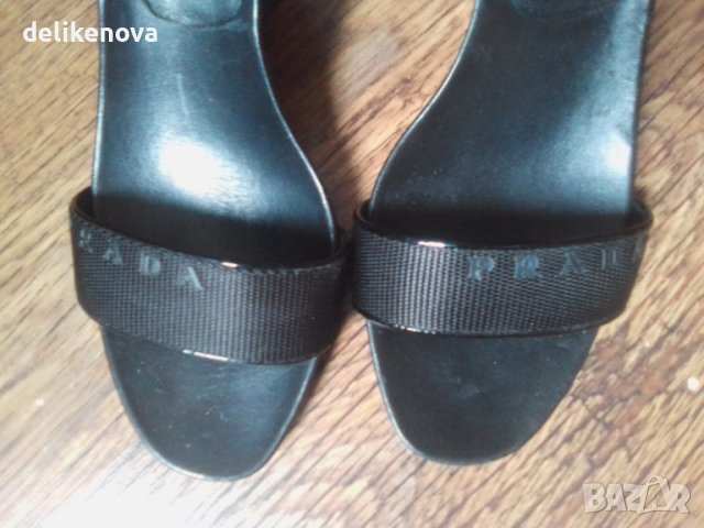 PRADA. Original. Size 39 Кожени сандали, снимка 3 - Сандали - 36259678