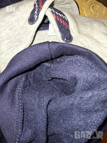 Нов ватиран суичър размер S / 170-176 cm (Спортно горнище, екип), снимка 8 - Спортни дрехи, екипи - 51828510