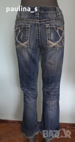 Дизайнерски дънки Silver jeans by "Aiko"® / широки крачоли, снимка 5 - Дънки - 28855006