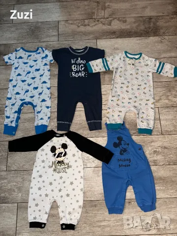 Ромпъри 68/74, 86,92,98, снимка 2 - Бебешки гащеризони - 49025425