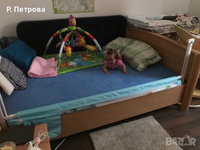 Предпазна ограда за легло за бебе и малко дете, снимка 3 - Други - 37814171