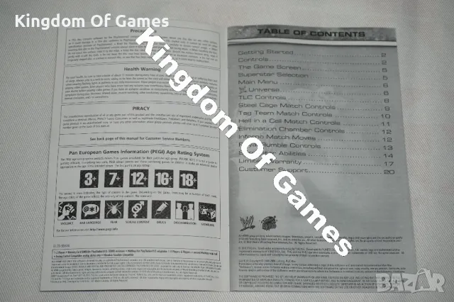 Рядка Игра за PS2 SmackDown vs Raw 2011, снимка 14 - Игри за PlayStation - 49515062