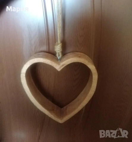 Сърце от мангово дърво , снимка 2 - Други - 53381468