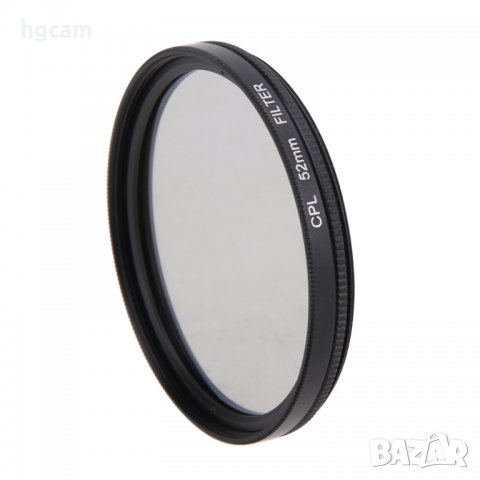 CPL филтър 52mm за GoPro Hero 5/6/7/New(2018) + Адаптер + Капаче, снимка 6 - Обективи и филтри - 27783553
