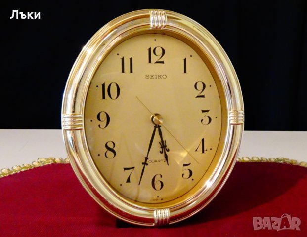 Seiko оригинален японски настолен часовник. 