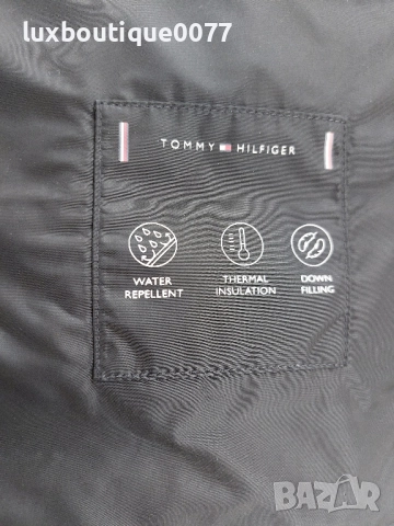 Чисто ново без етикет дамско зимно пухено яке Tommy Hilfiger L, снимка 9 - Якета - 52186098