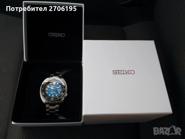 SEIKO PROSPEX – “Save The Ocean” King Turtle Manta Ray Watch SRPE39K1

, снимка 7 - Мъжки - 51014464
